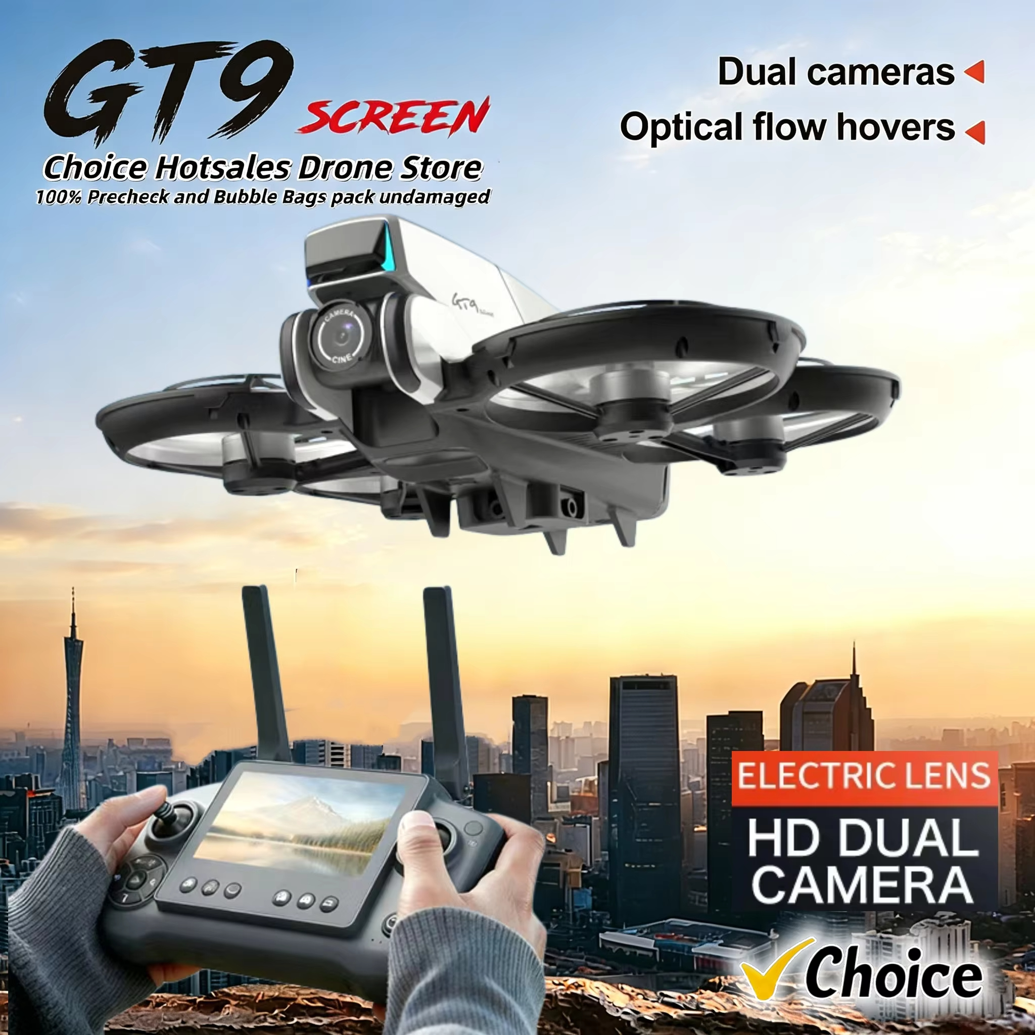 Drone Photogrammetry - New GT9 Drone Professional aerial photography