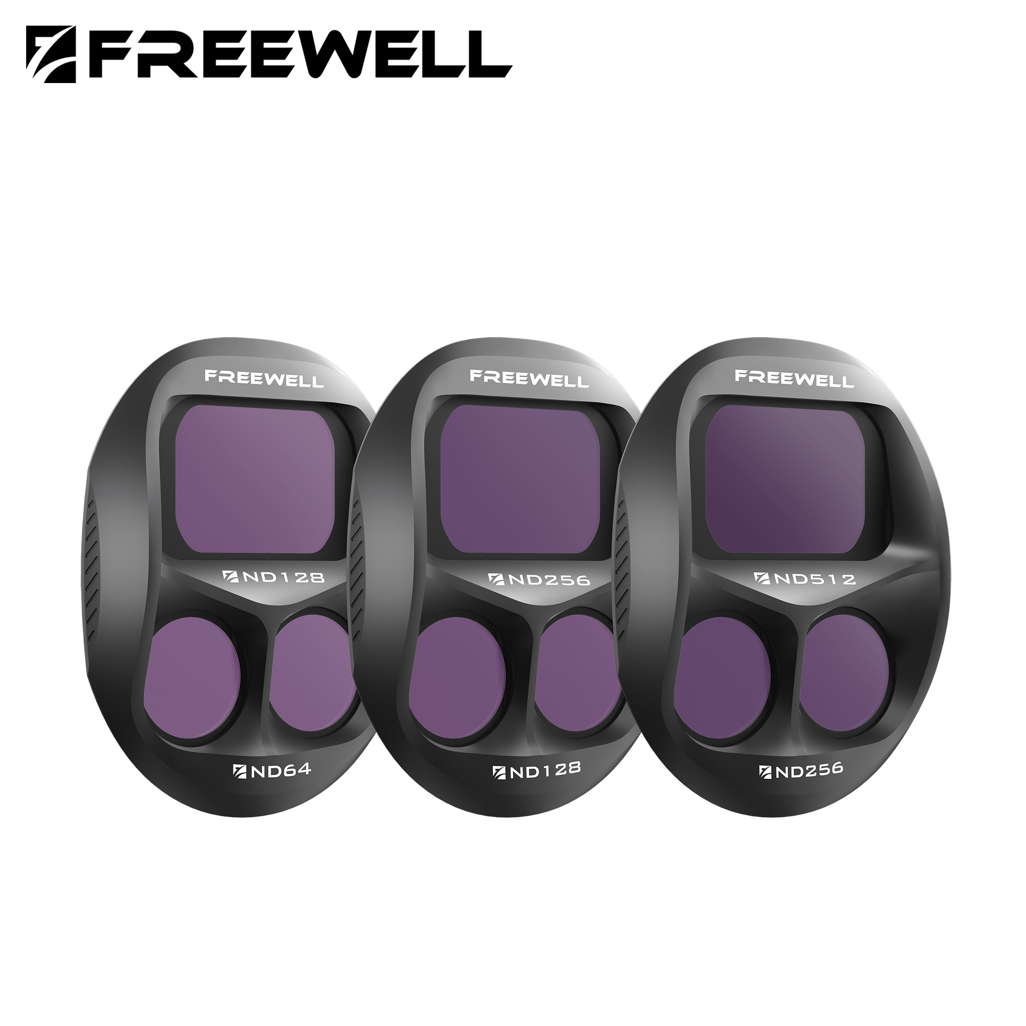 Drone Ndvi - Freewell 3 Packs Split ND Filters