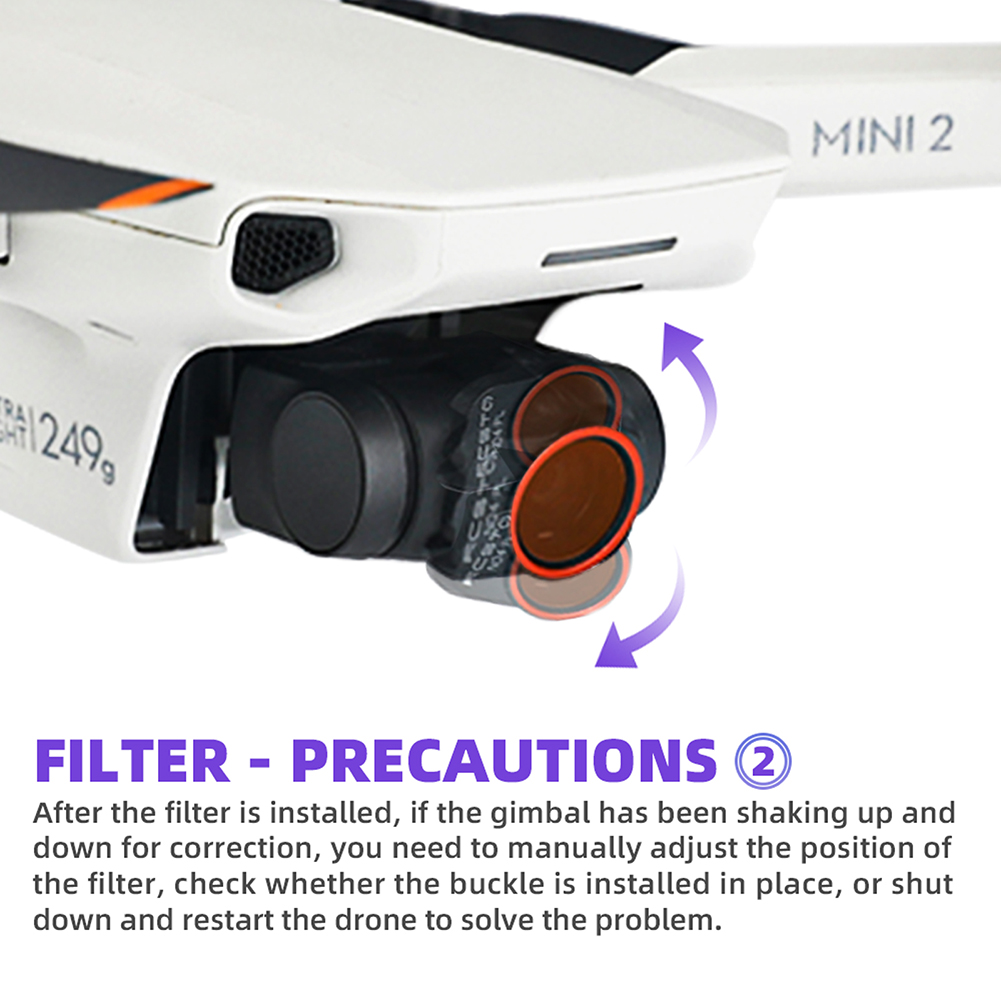 DJI Mini 2 Camera Lens Filter  - Drone Ndvi のレビューと価格