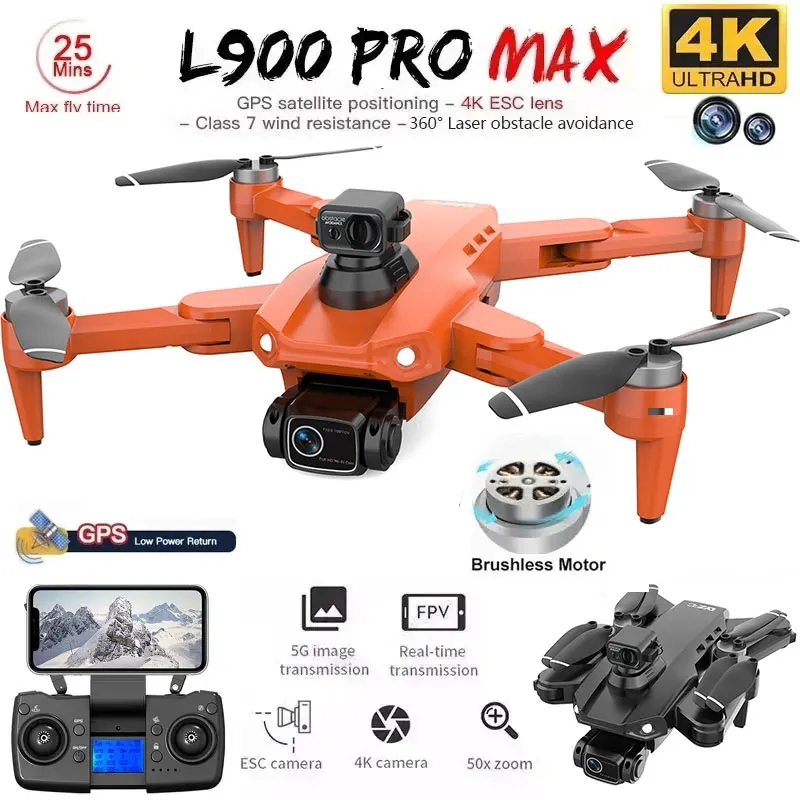 L900 Pro MAX GPS Drone 4K Prof - Drone Photogrammetry のレビューと価格