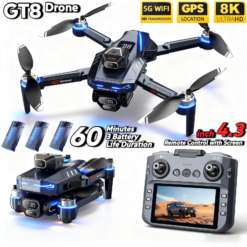 For Genuine GT8 Drone 4K Profe - Drone Thermal Imaging のレビューと価格