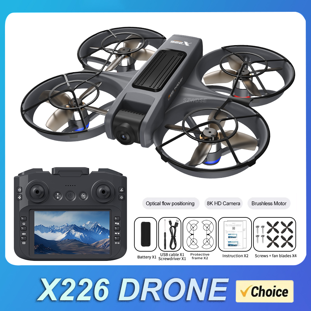 NEW X226 RC Drone 2.4G 5G WIFI - Drone Photogrammetry のレビューと価格
