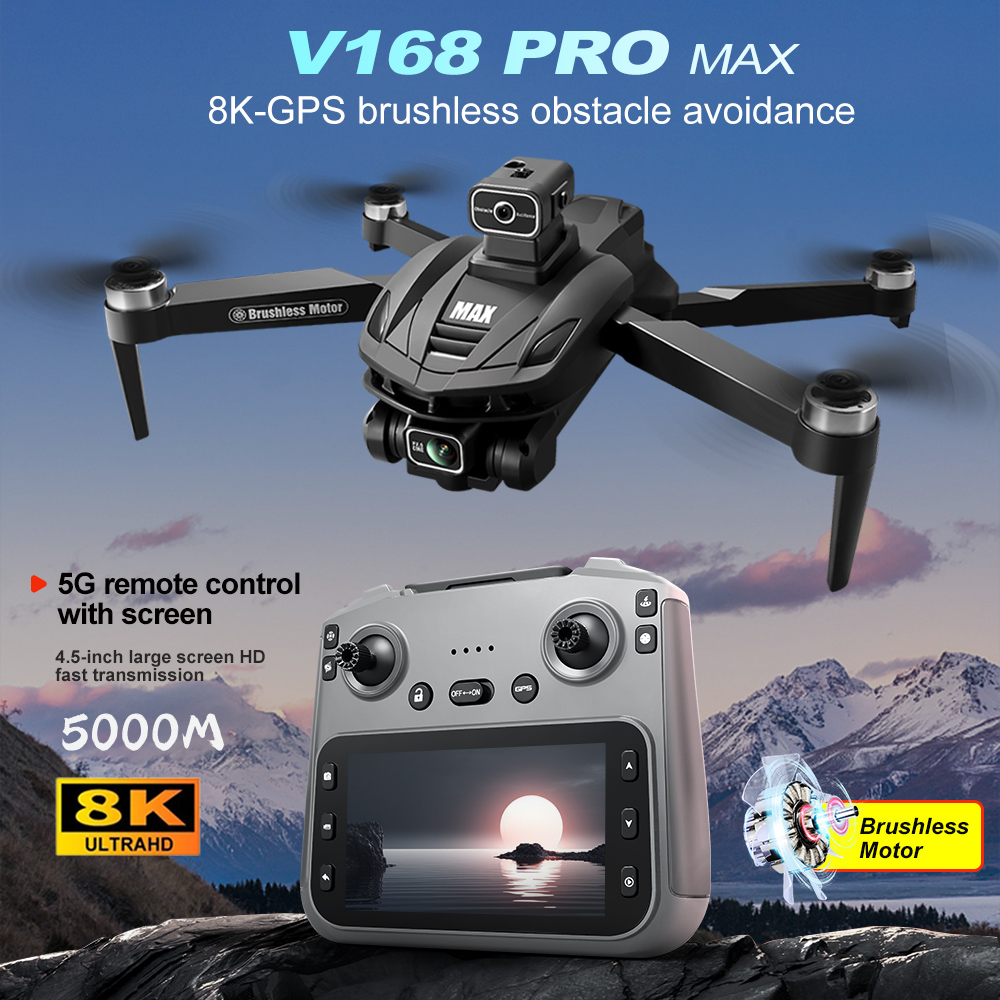 V168 PRO Max GPS Drone 8K Prof - Drone Photogrammetry のレビューと価格