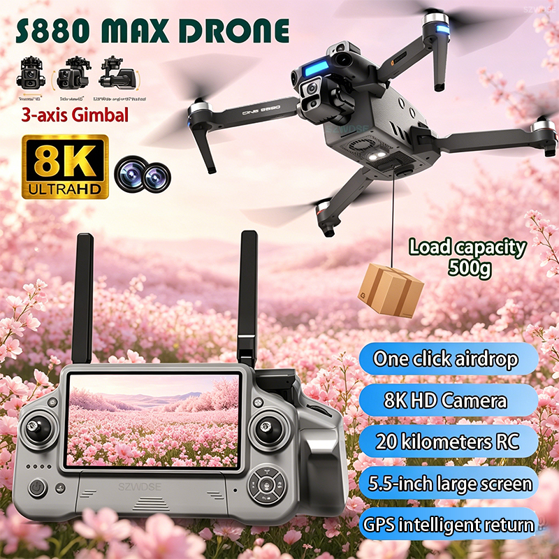 2026 New 8K Dual Camera Drone  - Drone Cinematic のレビューと価格