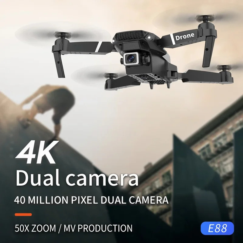 E88 ProIntelligent Folding Dro - Drone Cinematic のレビューと価格