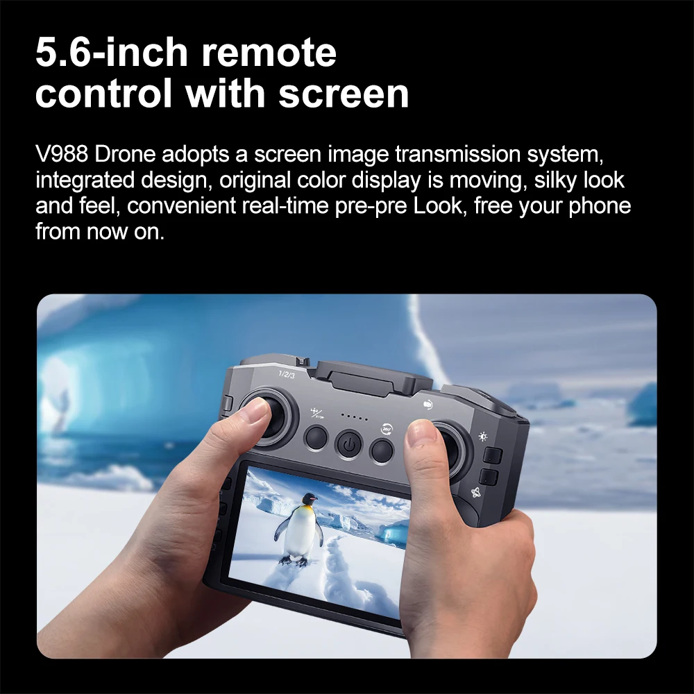 Lenovo V988 Drone 8K HD Dual C - Drone Thermal Imaging のレビューと価格