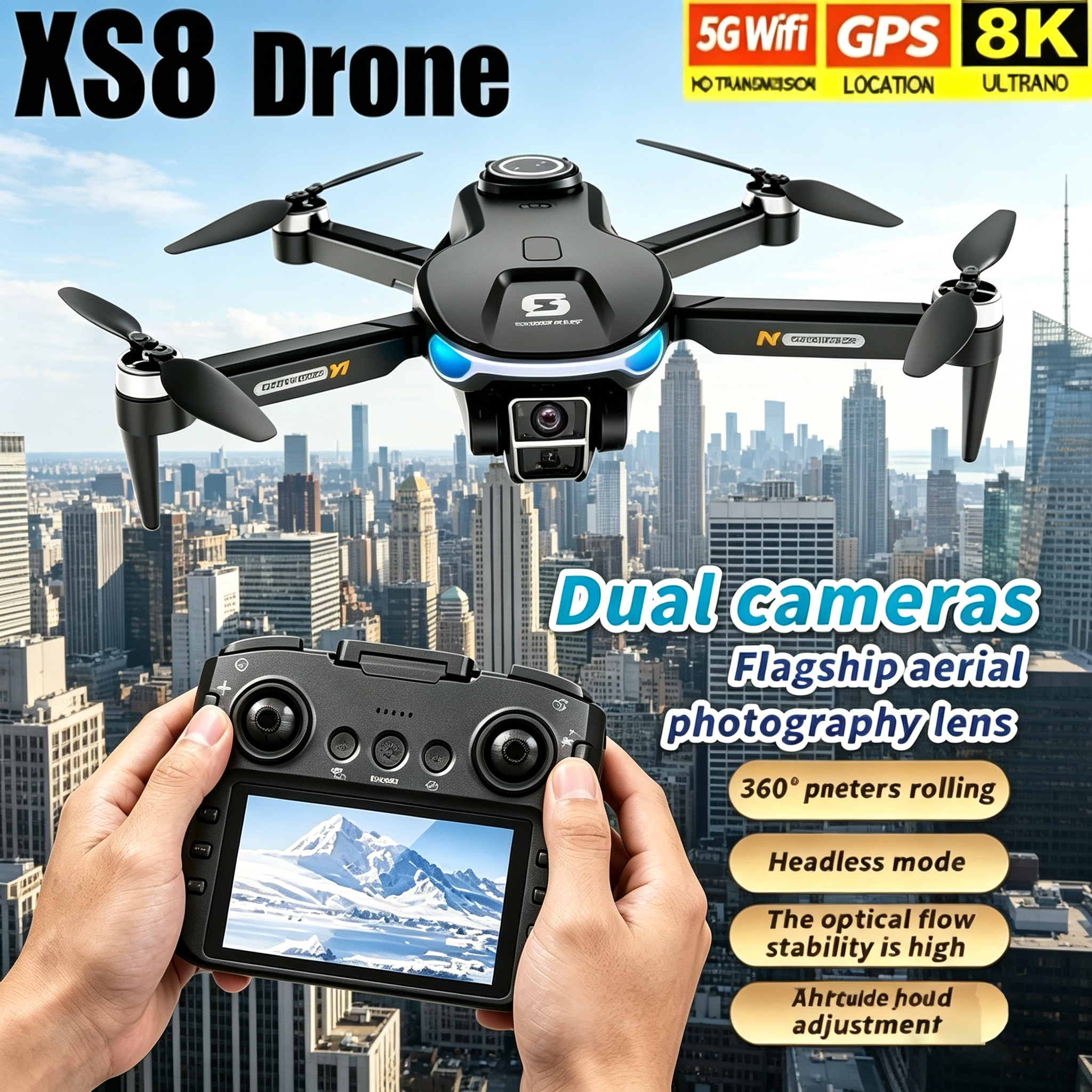 HD 8K Professional GPS Drone w - Drone Photogrammetry のレビューと価格