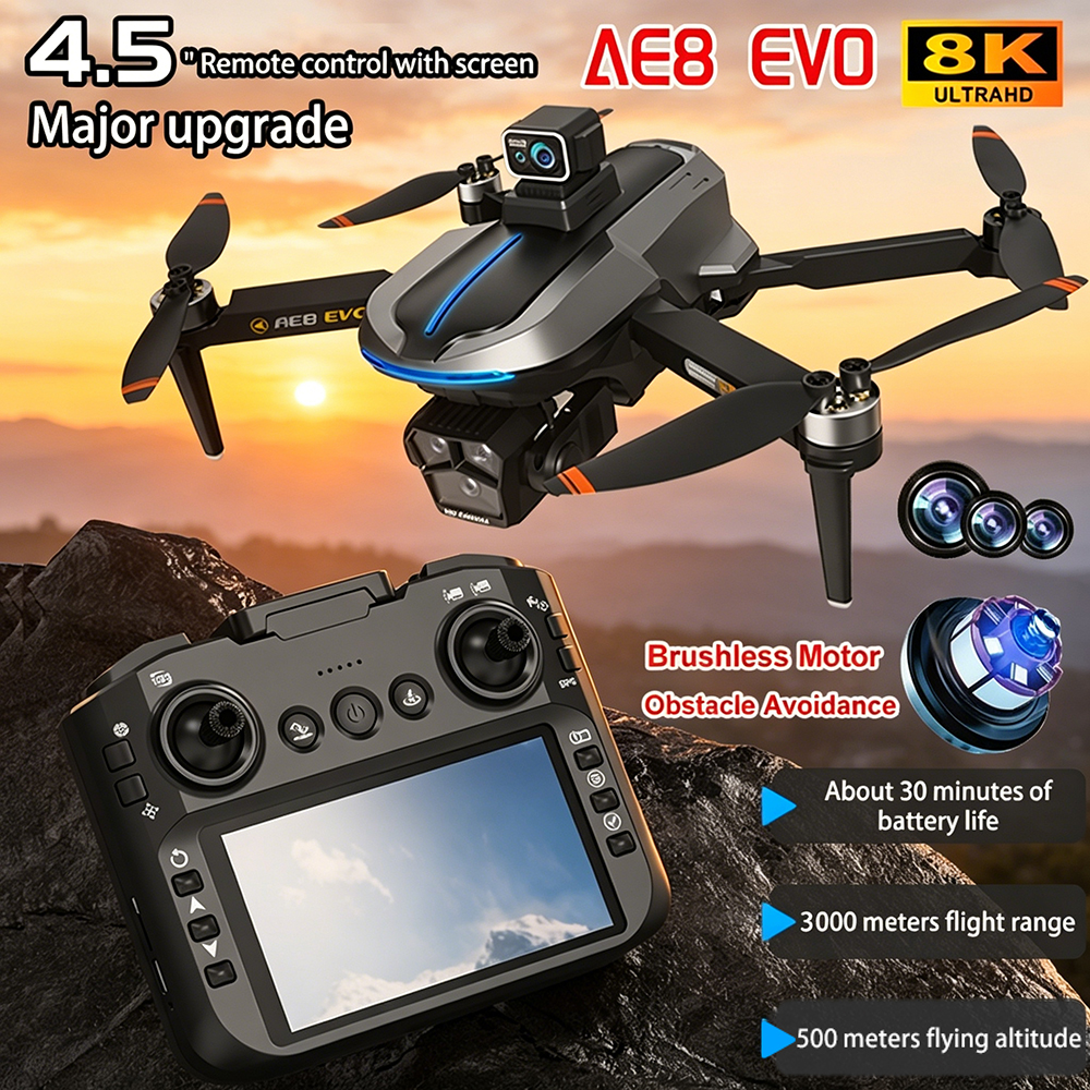 AE8 EVO Drone 4K Professional  - Drone Photogrammetry のレビューと価格