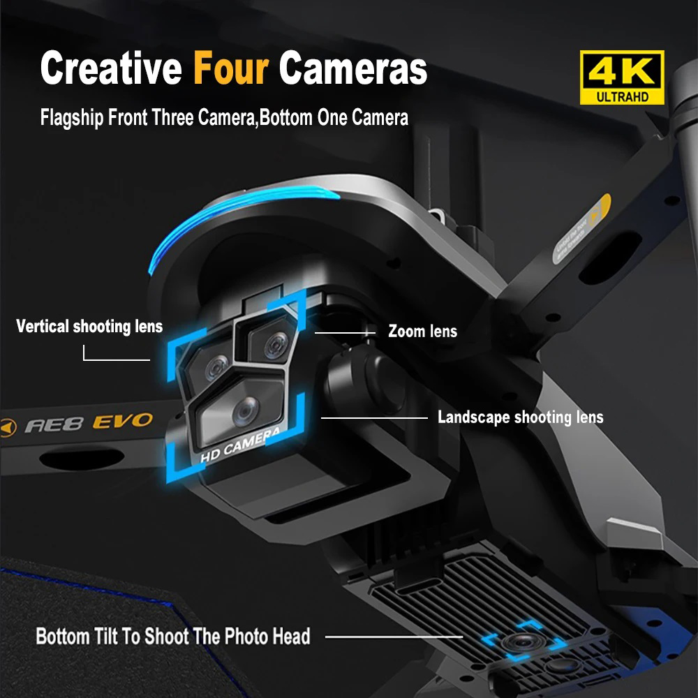 AE8 EVO Drone 4K Professional  - Drone Photogrammetry のレビューと価格