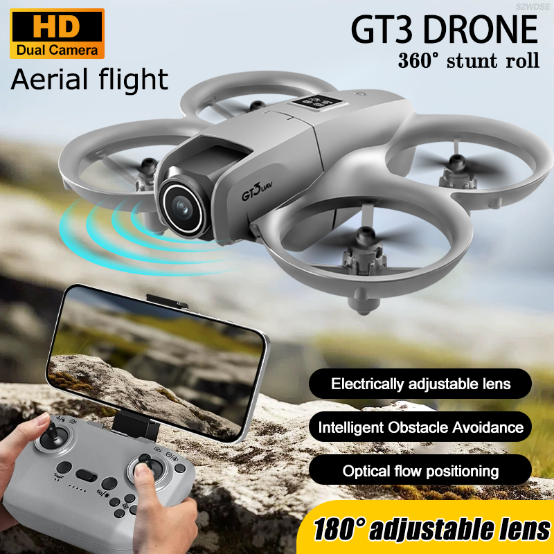 New GT3 Mini RC Drone 8K 5G Ae - Drone Aerial Photography のレビューと価格