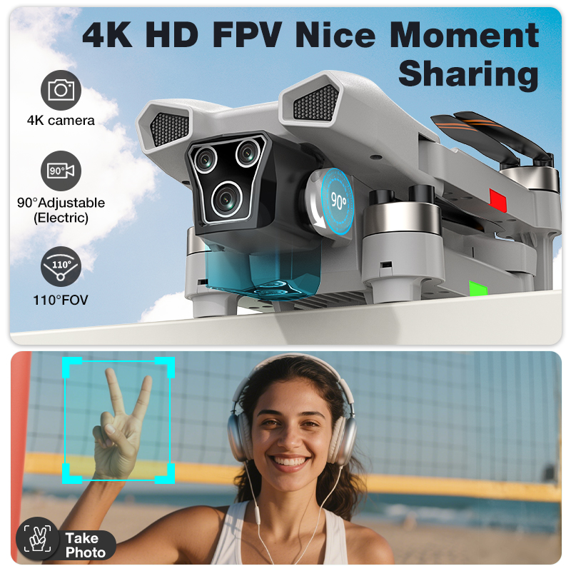 NEW Hot L017 Pro Drone Brushle - Drone Photogrammetry のレビューと価格
