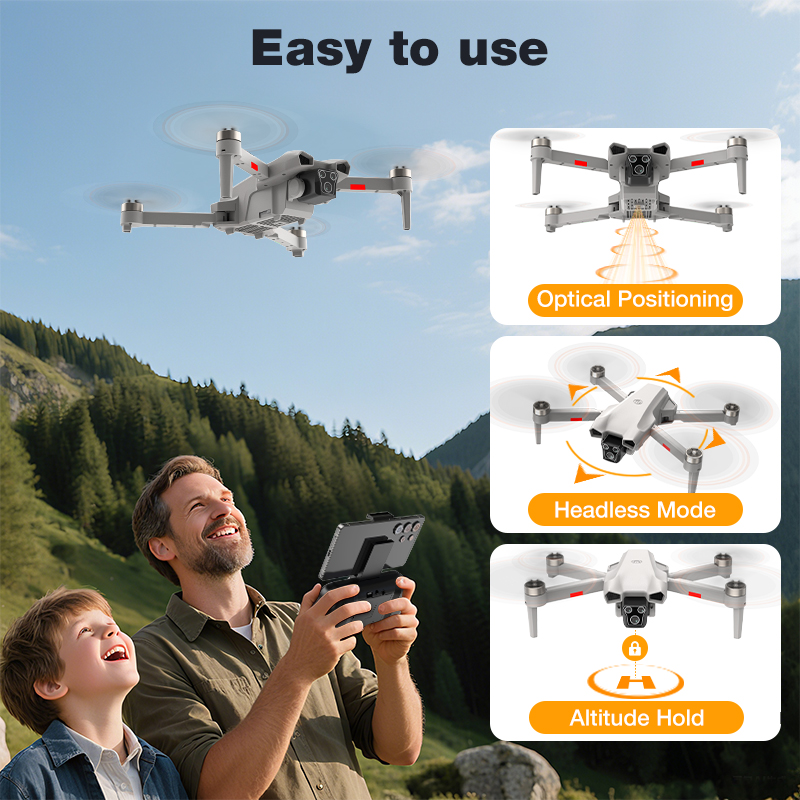 NEW Hot L017 Pro Drone Brushle - Drone Photogrammetry のレビューと価格