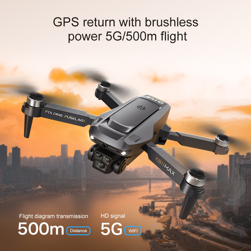 K811MAX Quadcopter Drone: Brus - Drone Lidar のレビューと価格