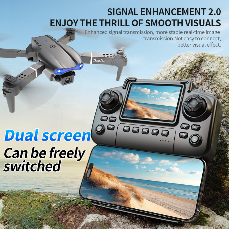E99 PRO Drone Screen Control A - Drone Lidar のレビューと価格